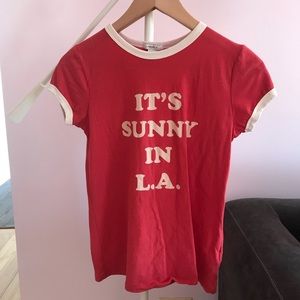 Forever 21 “it’s sunny in LA” vintage tee